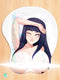 Hinata Hyuga v1 3D Mouse pad with Gel Wrist rest
